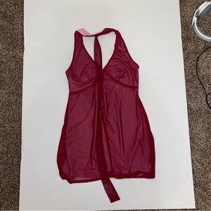 Wild Fable Red Sheer Dress